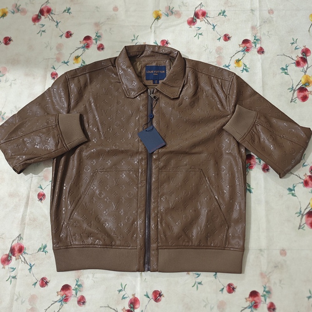 Louis Vuitton Brown Monogram Kids Puffer Jacket